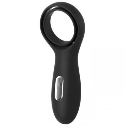 Zero Tolerance Rechargeable Torpedo Vibrating Cock Ring - Black